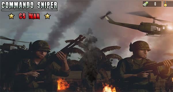 Commando Sniper CS War Game - Play Online at Round Games