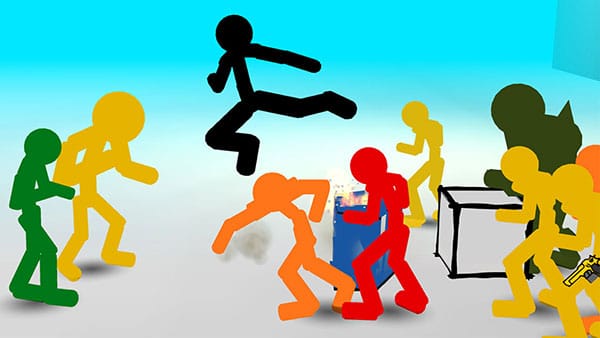 Stickman Street Fighting Game - Play Online at RoundGames