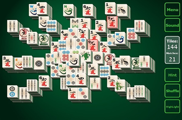 Маджонг алхимия во весь экран. Mahjong Empires.