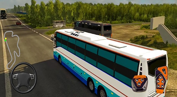 Modern City Bus Driving Simulator Game at RoundGames