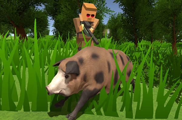 Pixel Hunting Game - Play Online at RoundGames