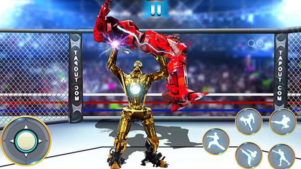 Robot Ring Fighting Wrestling Game - Play at RoundGames