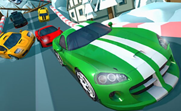 Cartoon Racers North Pole Game Play Online at Round Games