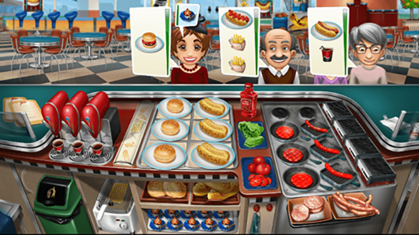 burger shop game online list