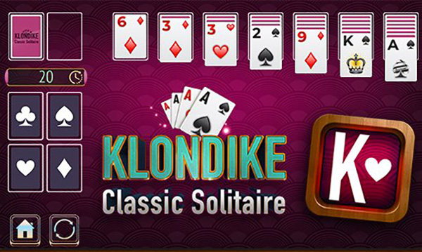 difference between classic solitaire and klondike