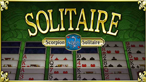 green felt scorpion solitaire