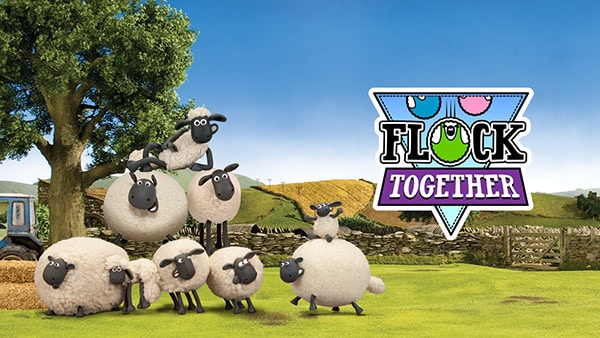 Shaun The Sheep Flock Together Game at RoundGames