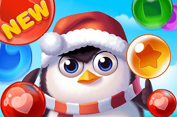 Bubble Penguins Game Play Online At Roundgames