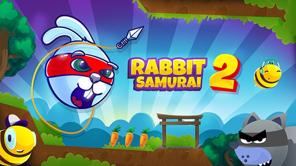 Rabbit Samurai 2 Game - Play Online at RoundGames