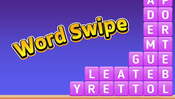 Word Swipe Game - Play Online at RoundGames