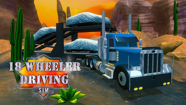 18 Wheeler Driving Sim Game - Play at RoundGames