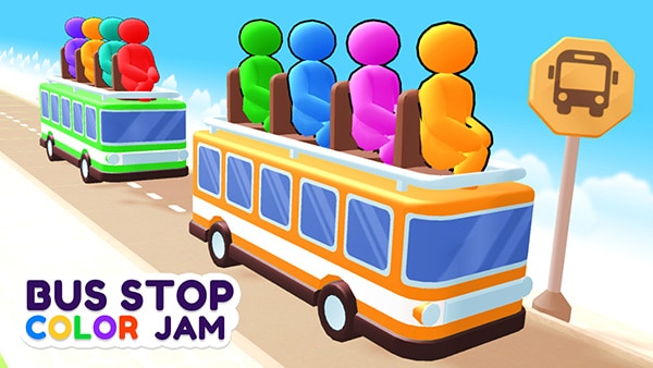 Bus Stop Color Jam Game - Play Online at RoundGames